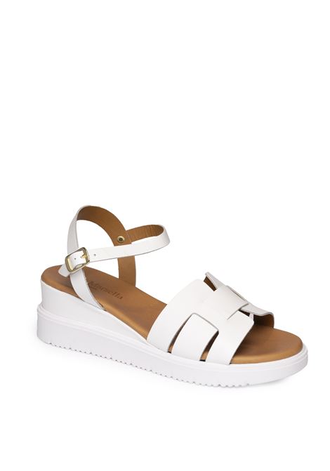 White leather sandal YUNA MARSELLA | FZ-318VIT-BIANCO